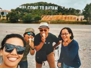 Welcome to Batam sign